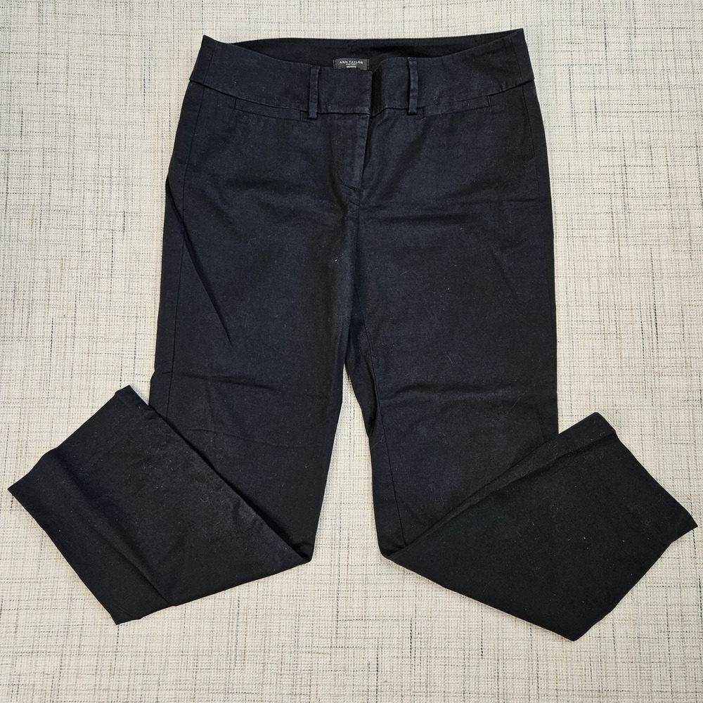 Ann Taylor Factory Petite Black Pants Career‎ Dress Pants 0P